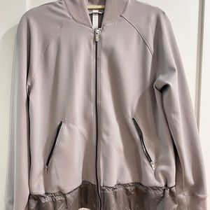 Lululemon Women's Swept Along Jacket Dark Chrome Gray Medium Gathered Waist